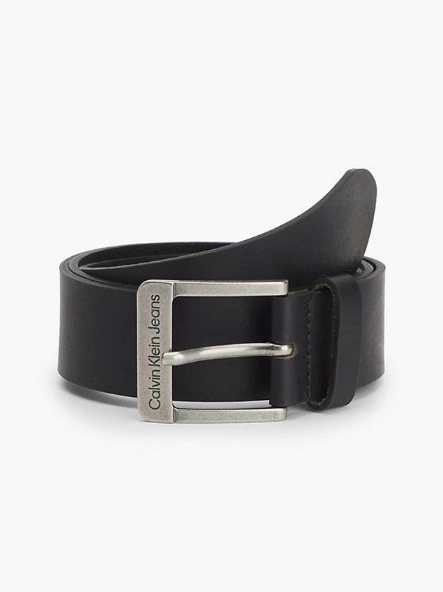 Calvin Klein USA Leather Mens Belt Black 0569821-ID